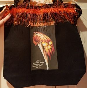 Halloween movie poster tote bag, purse